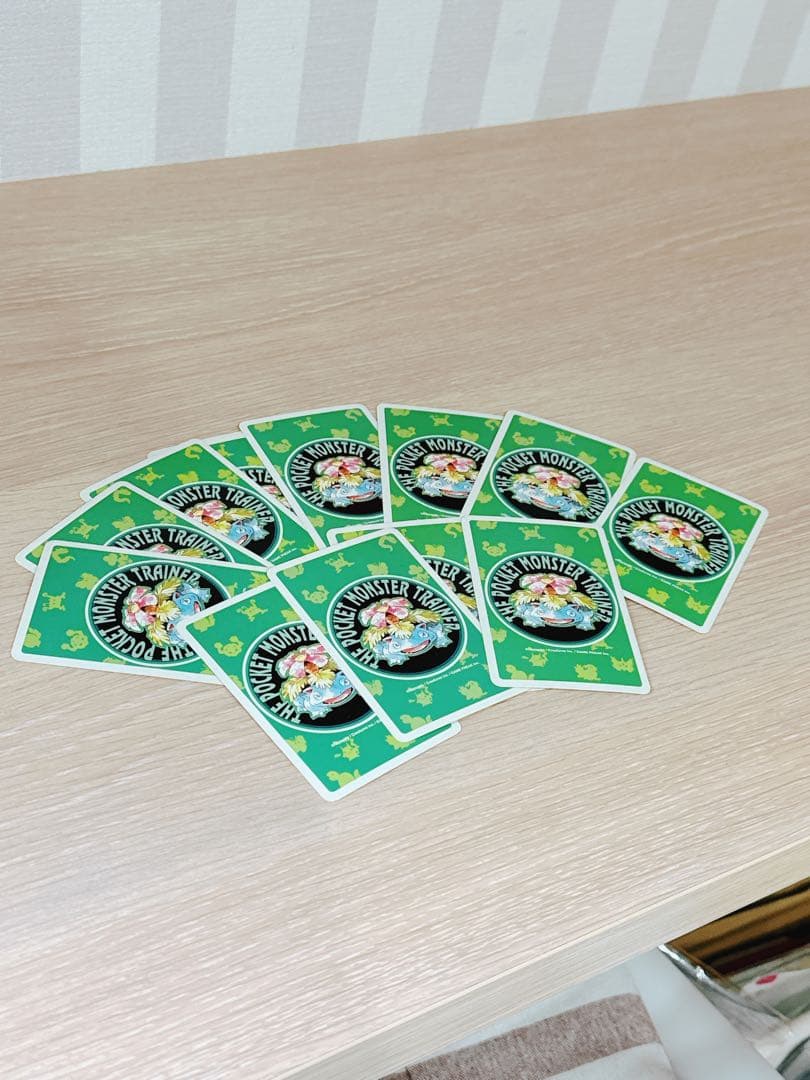 初代ポケモントランプ　緑　 【⭐︎貴重⭐︎カード不足なし、箱、説明書付】