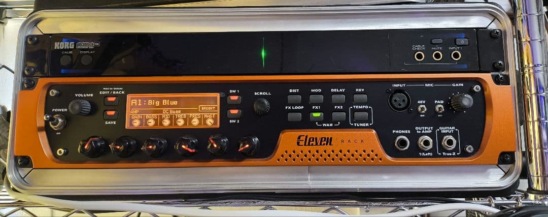 j*d様 Eleven Rack、Korgチューナー、 ラックケースセット