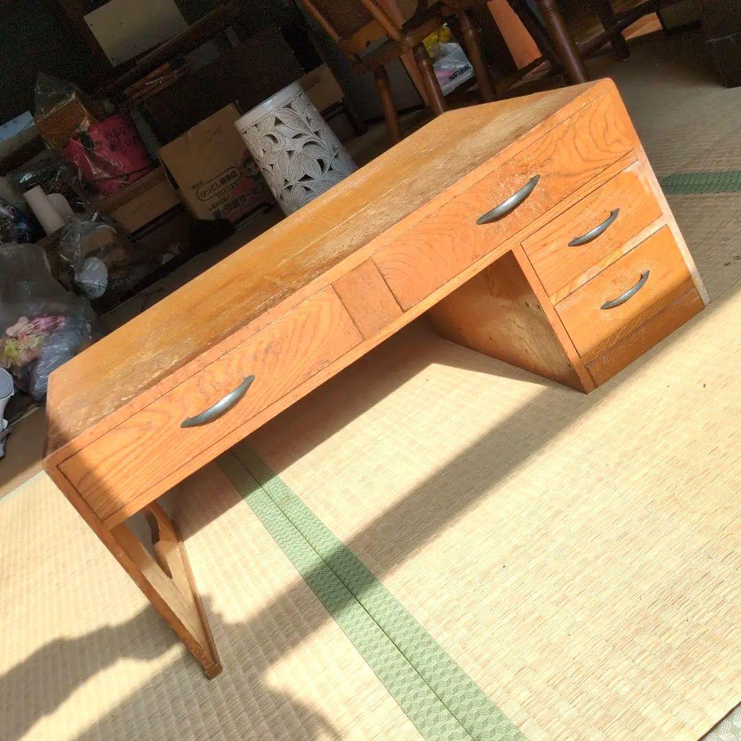 ★レトロ アンティーク★昭和の趣き 懐かしさを感じさせる戦後早々の文机