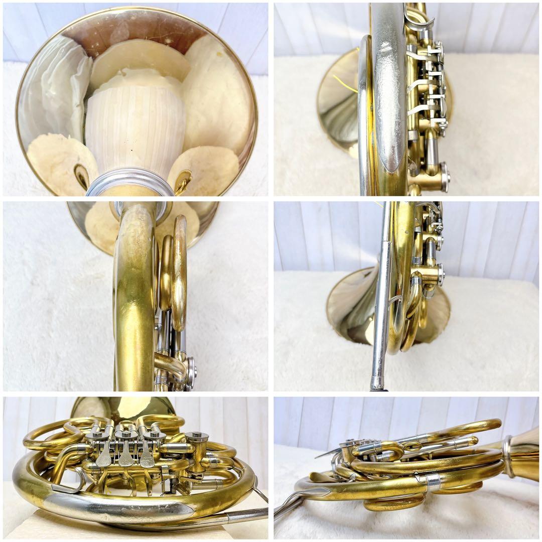 YAMAHA ヤマハ YHR-663 フルダブルホルン マウスピース付き