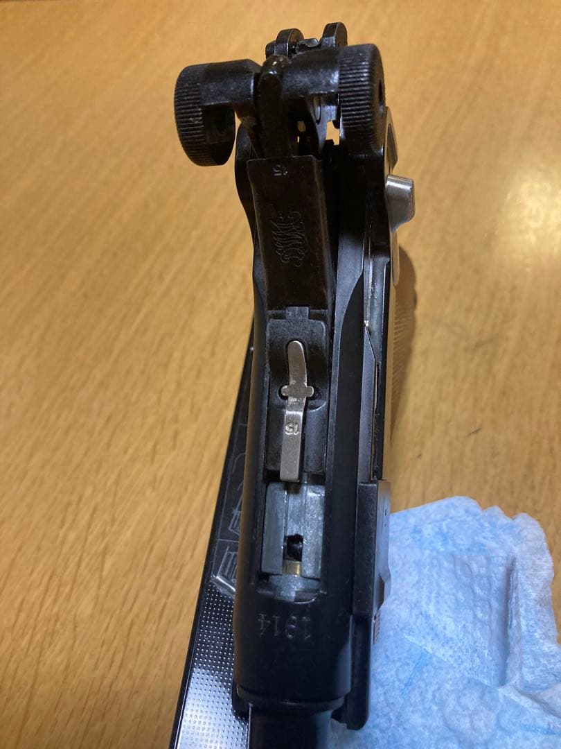 タナカワークス製ルガー P08ブローバック　ルガーP08用の木製ストックセット