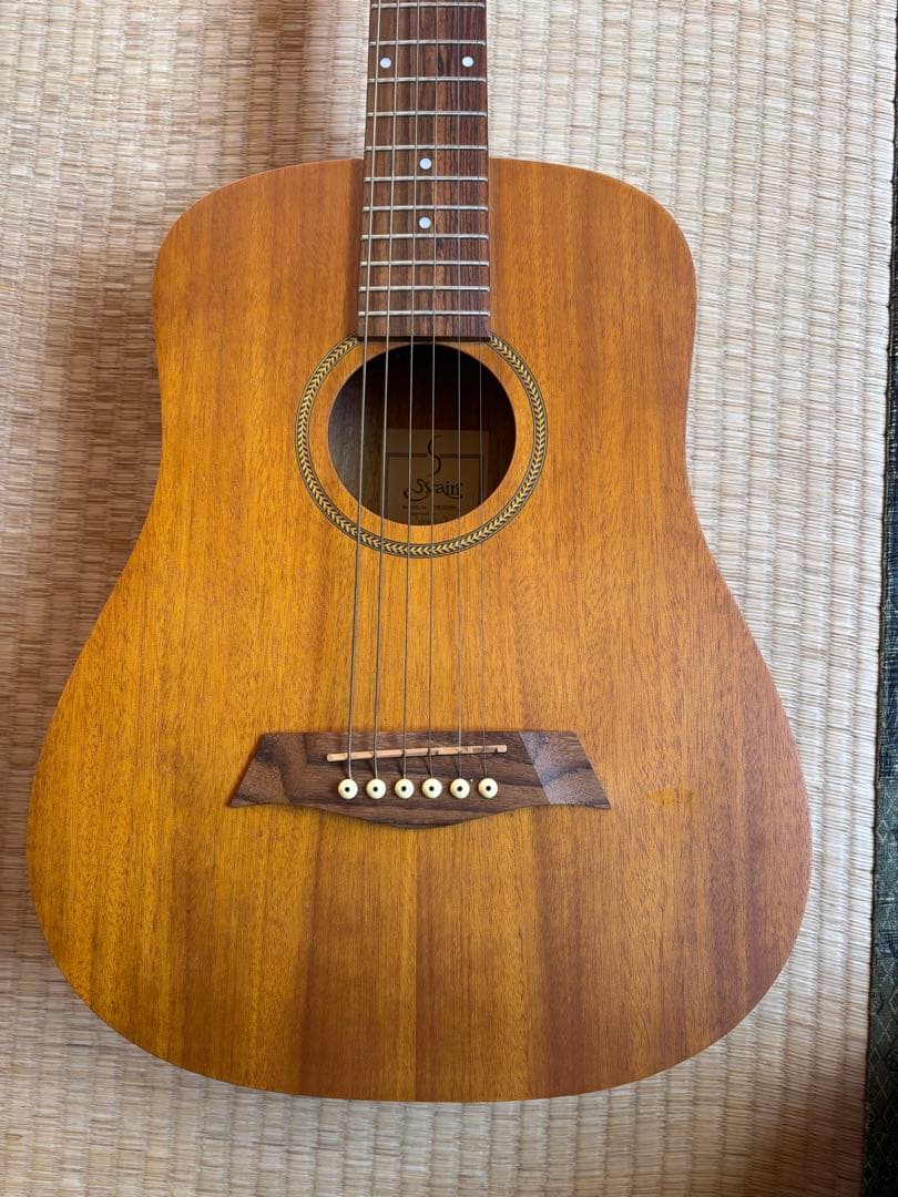 S.Yairi ミニギターYM-02 ソフトケース おまけ新品弦付き