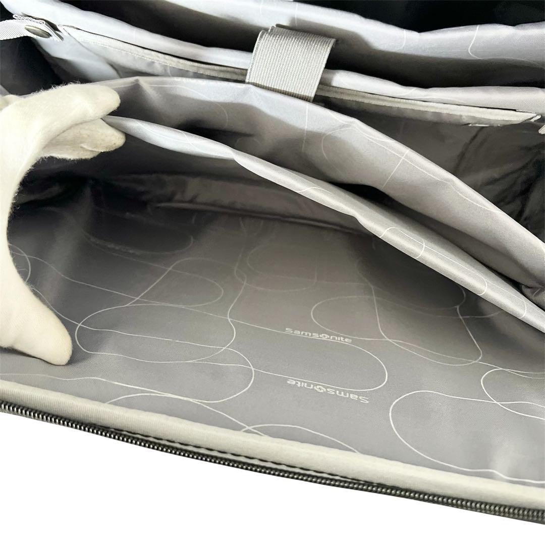 【美品】サムソナイト✨️機内持込可　サターラ　ローリングトート　キャリーケース　黒