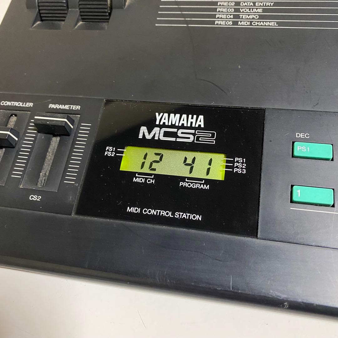 通電確認済み YAMAHA MIDIコントロールステーション MCS2 ヤマハ