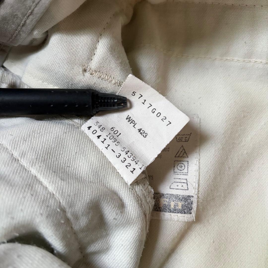 90s USA製 DOCKERS ツータックワイドチノ ヴィンテージ 白チノパン