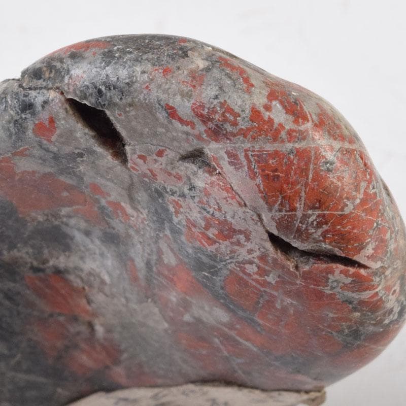 天然石　鑑賞石　菊花石　置物　重さ約111g　N　8996