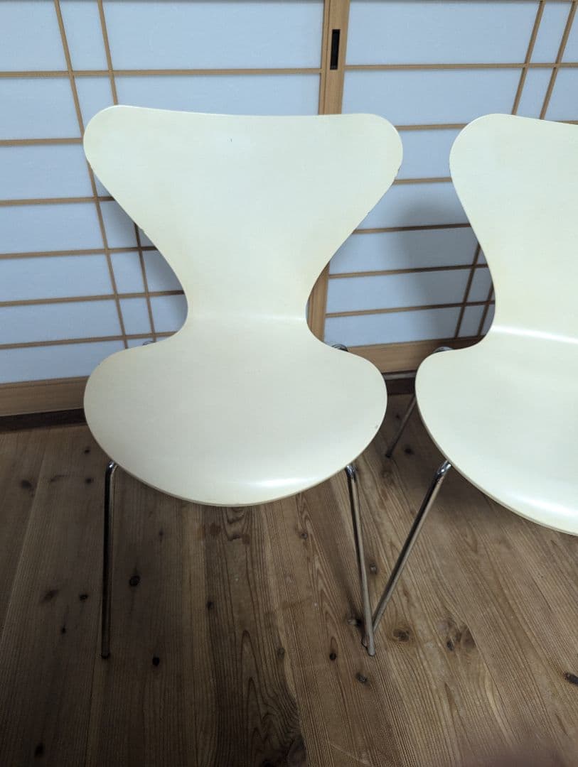 フリッツハンセン　スーパー楕円テーブル&セブンチェア4脚セット