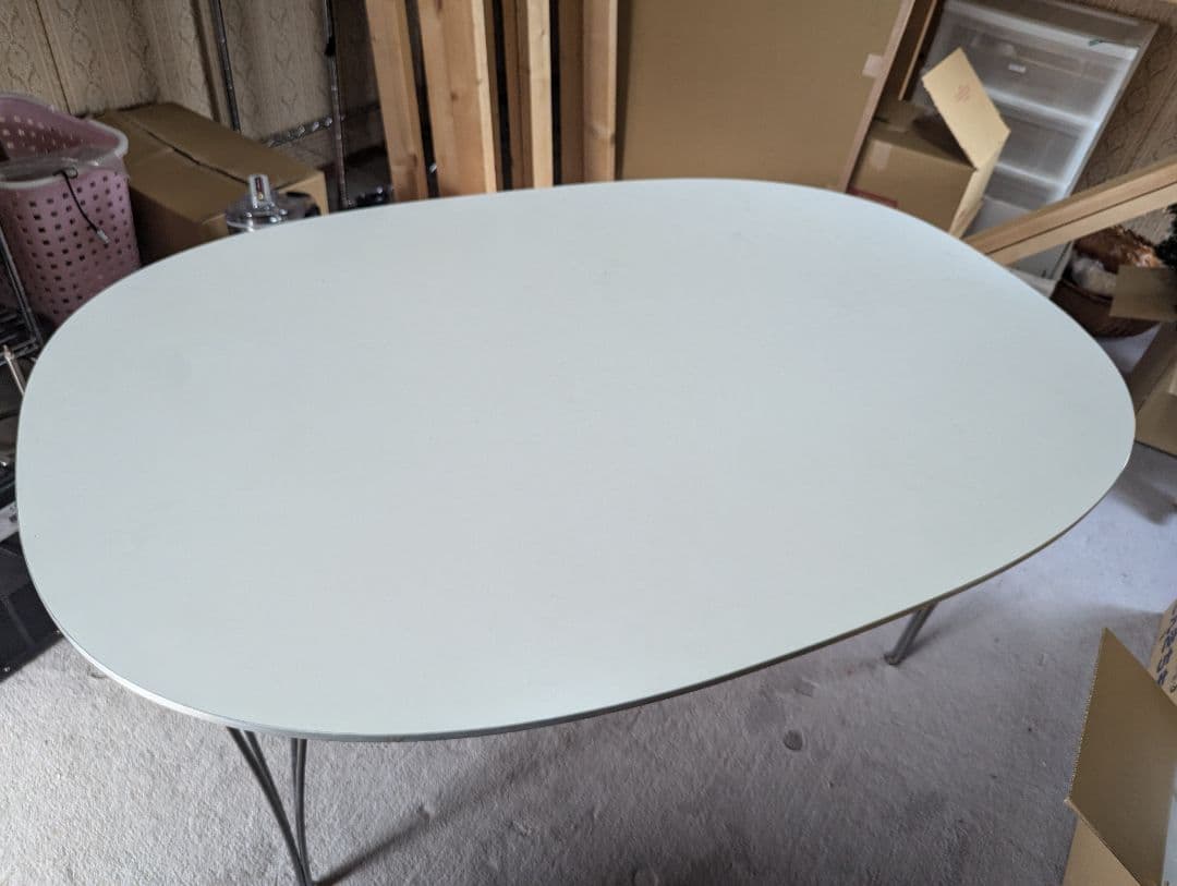 フリッツハンセン　スーパー楕円テーブル&セブンチェア4脚セット