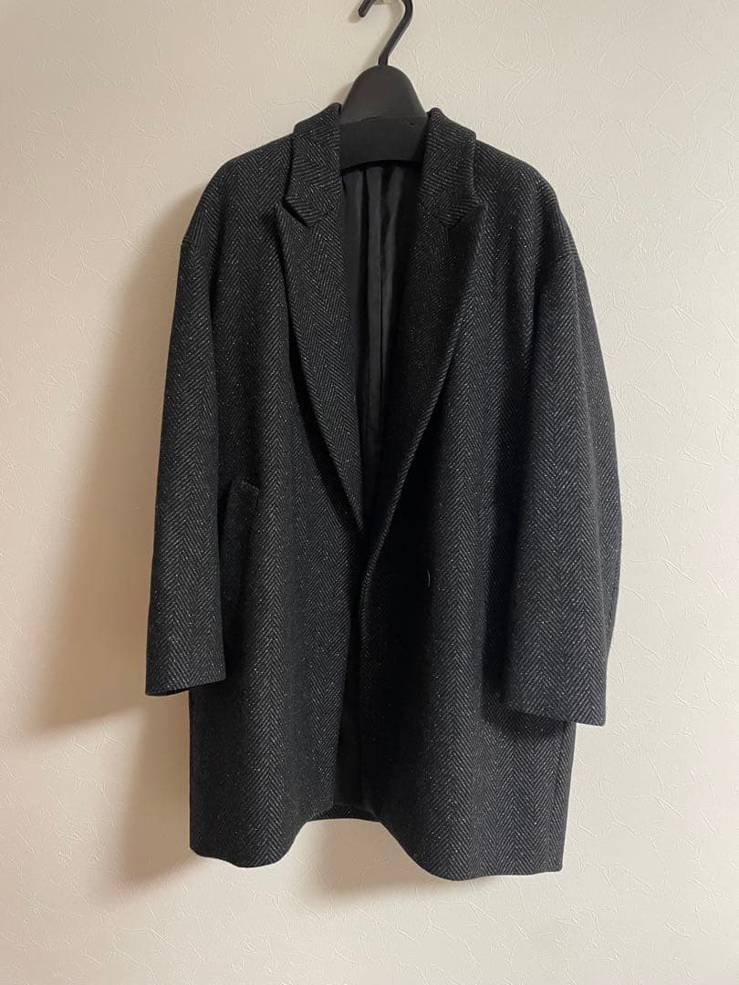 ＊ドゥーズィエムクラス＊ネップツイード ハーフコート