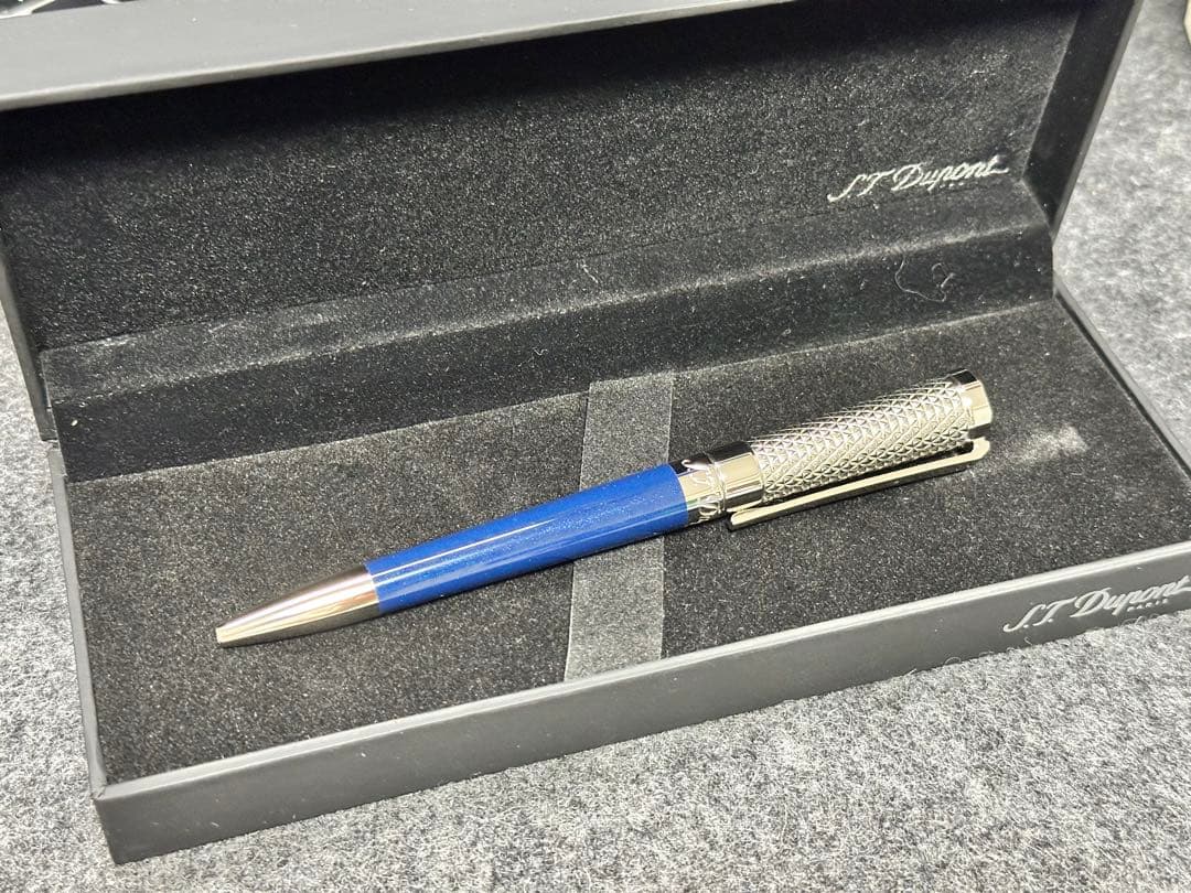 S.T.DUPONT リベルテ　ボールペン　ブルー