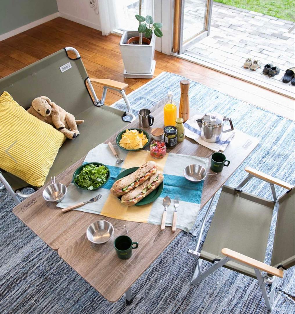 【may32may】コールマン　フォールディング　リビングテーブル