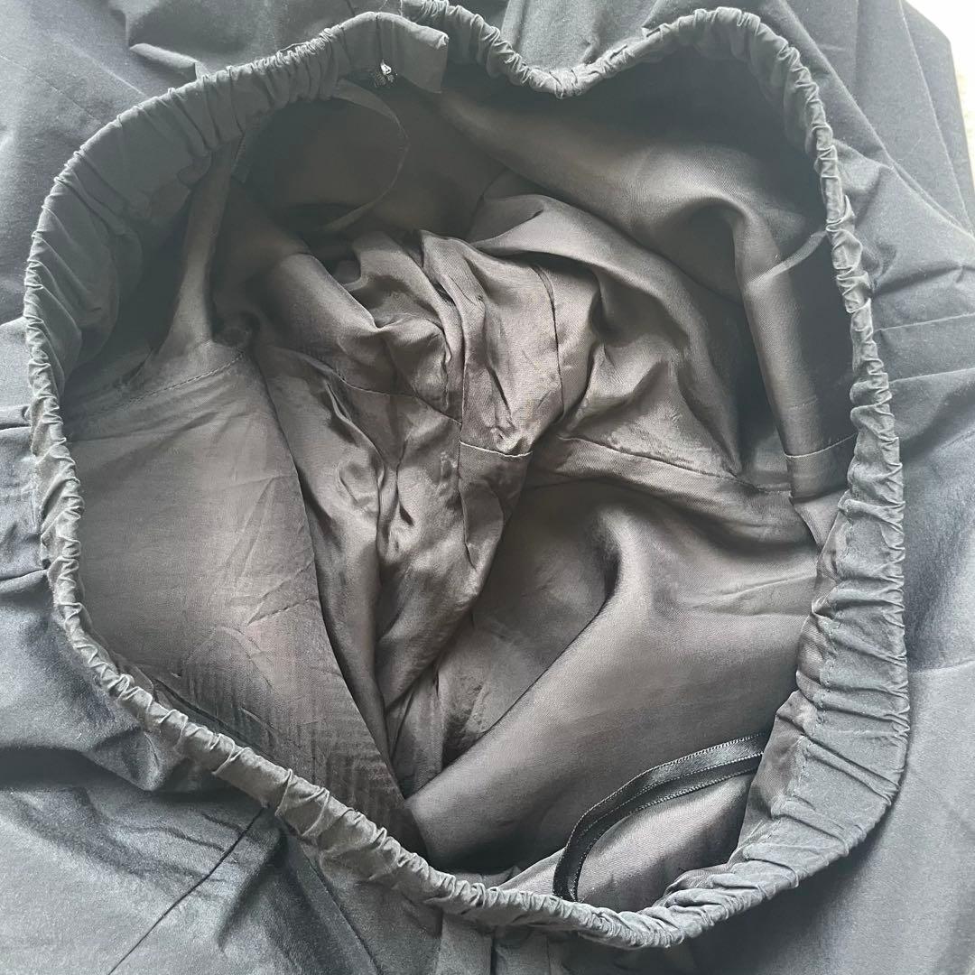 慈雨 センソユニコ 変形 バルーン ワイド パンツ 黒 40