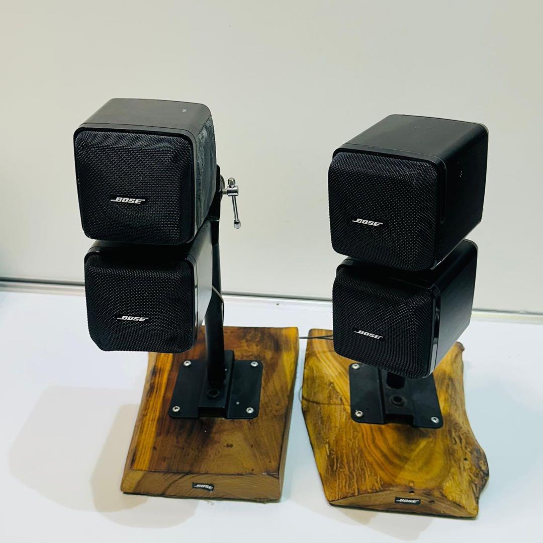 Bose 小型スピーカー 4個セット スタンド付き