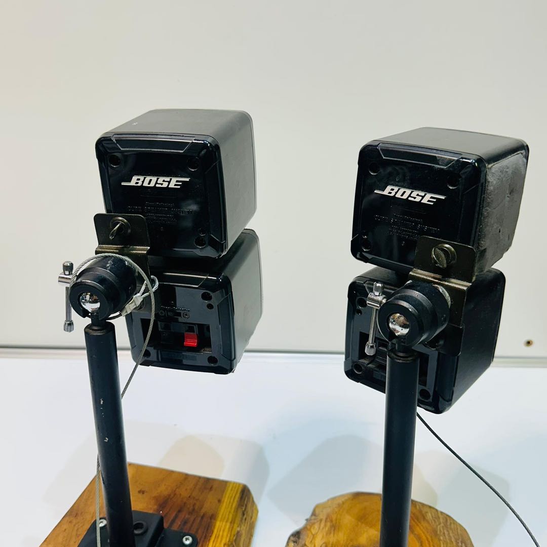 Bose 小型スピーカー 4個セット スタンド付き