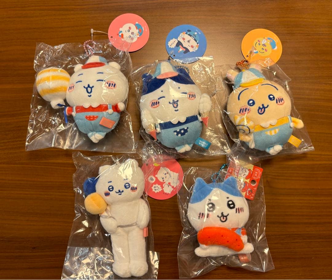 ちいかわ　ワクワクゆうえんちマスコットセット
