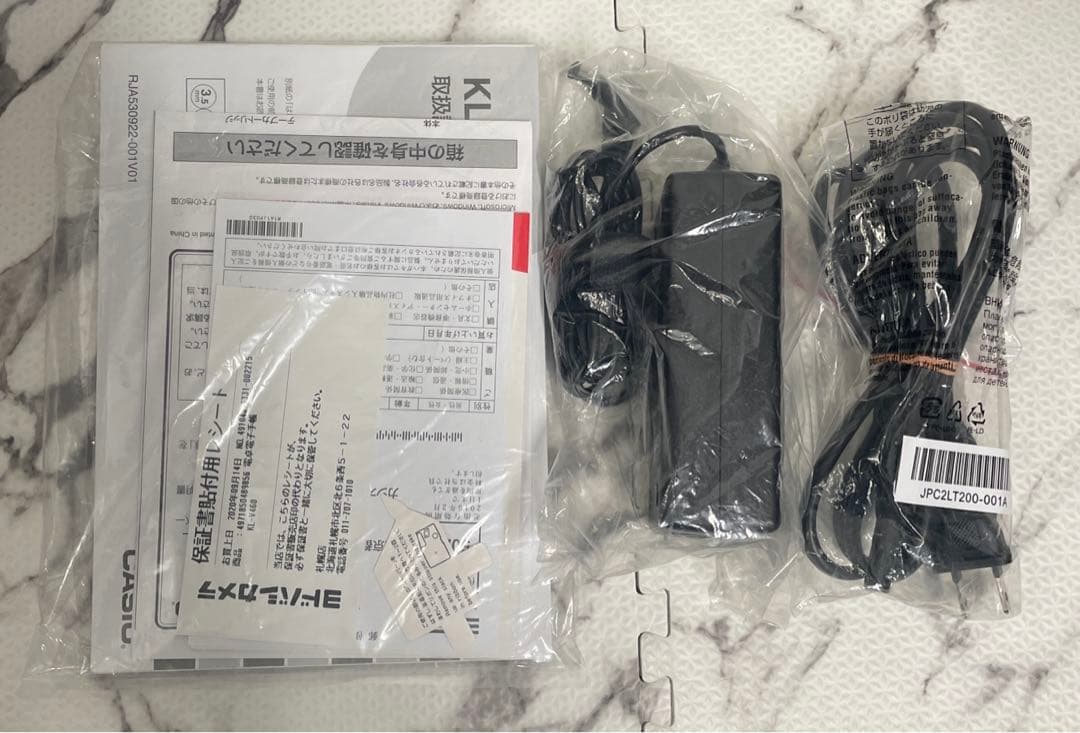 カシオ　ネームランド ラベルライター　Biz KL-V460 箱　説明書あり