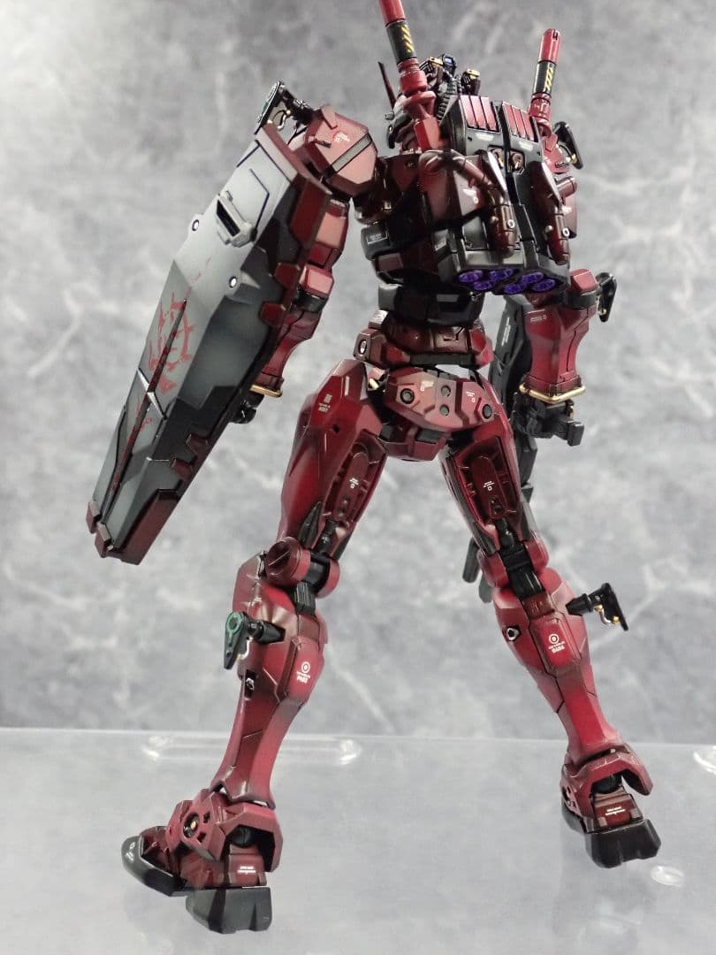 HG ジークアクス 赤いガンダム 全塗装 ガンプラ 塗装済 完成品