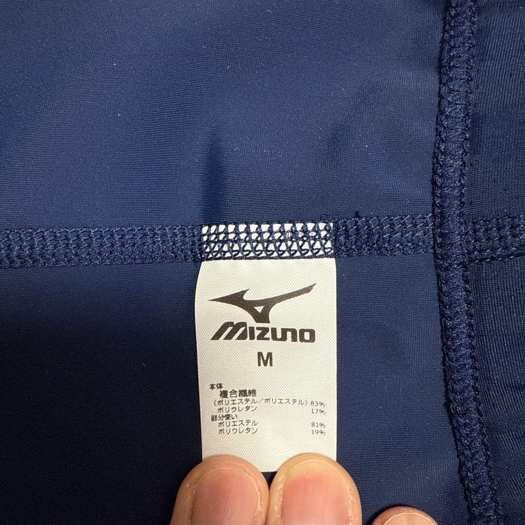 Mizuno 競パン ネイビー×パープル FINA認証 Mサイズ