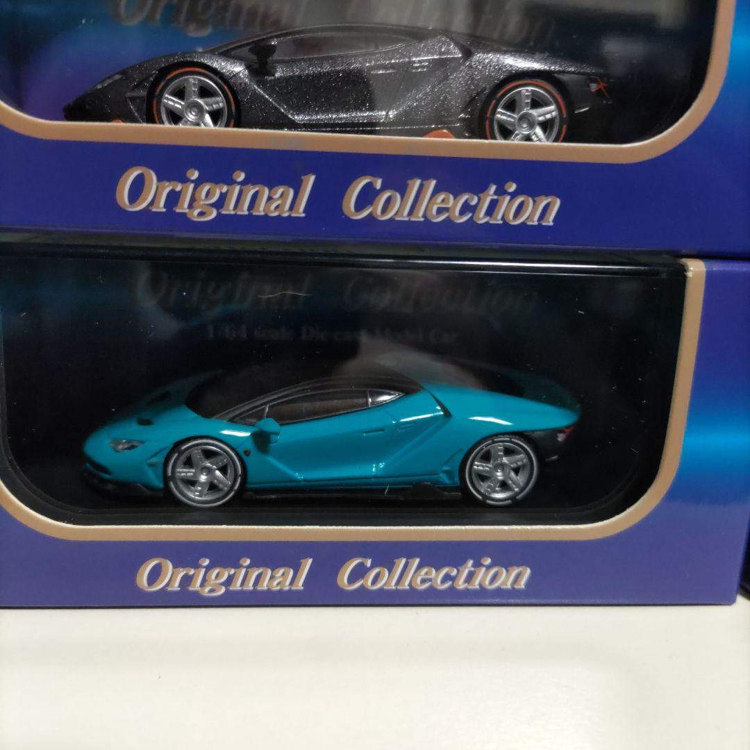 京商ブンカオリジナルカラーランボルギーニ第一弾４台