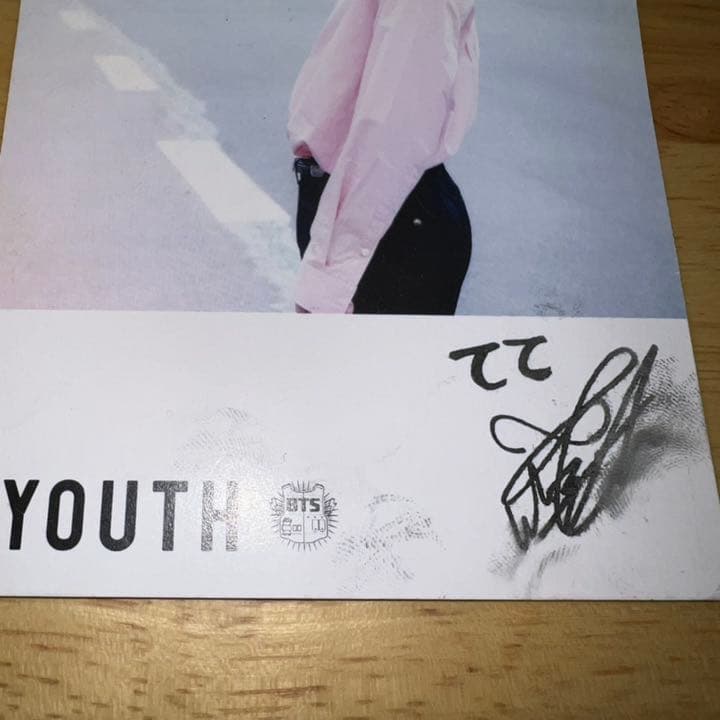 BTS V YOUTH/RUN リリイベ限定公式フォトカード/トレカ