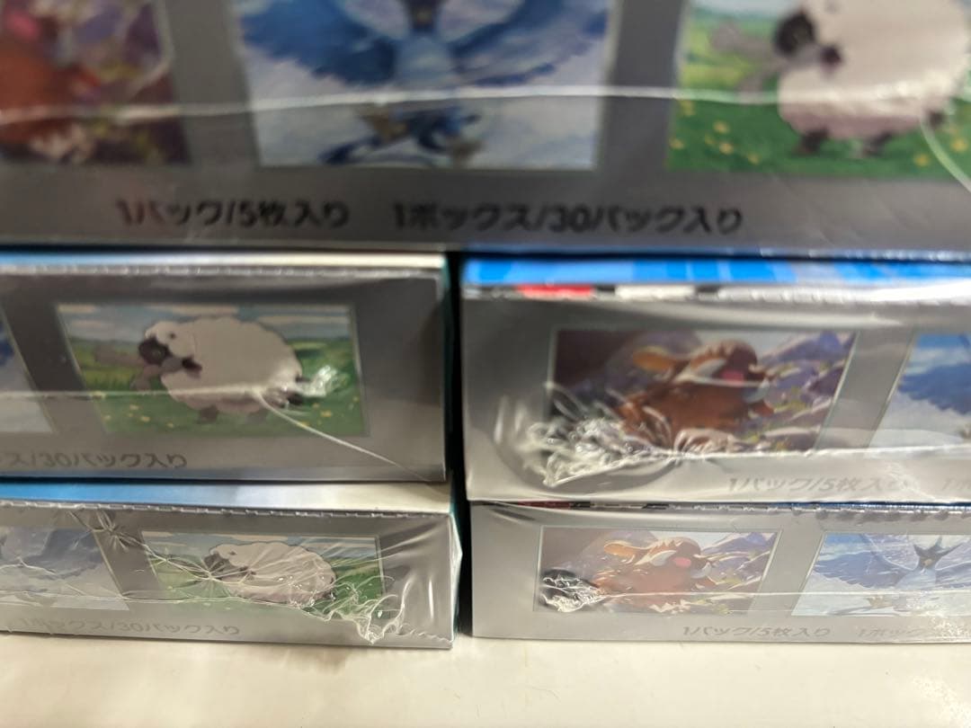 ポケモンカード　バトルパートナーズ 5BOX　シュリンク付き未開封