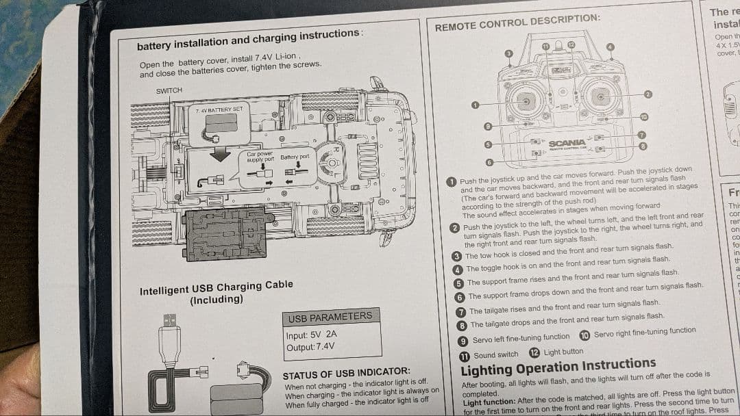 Scania 770 S V8 トラック 1/18箱難あり