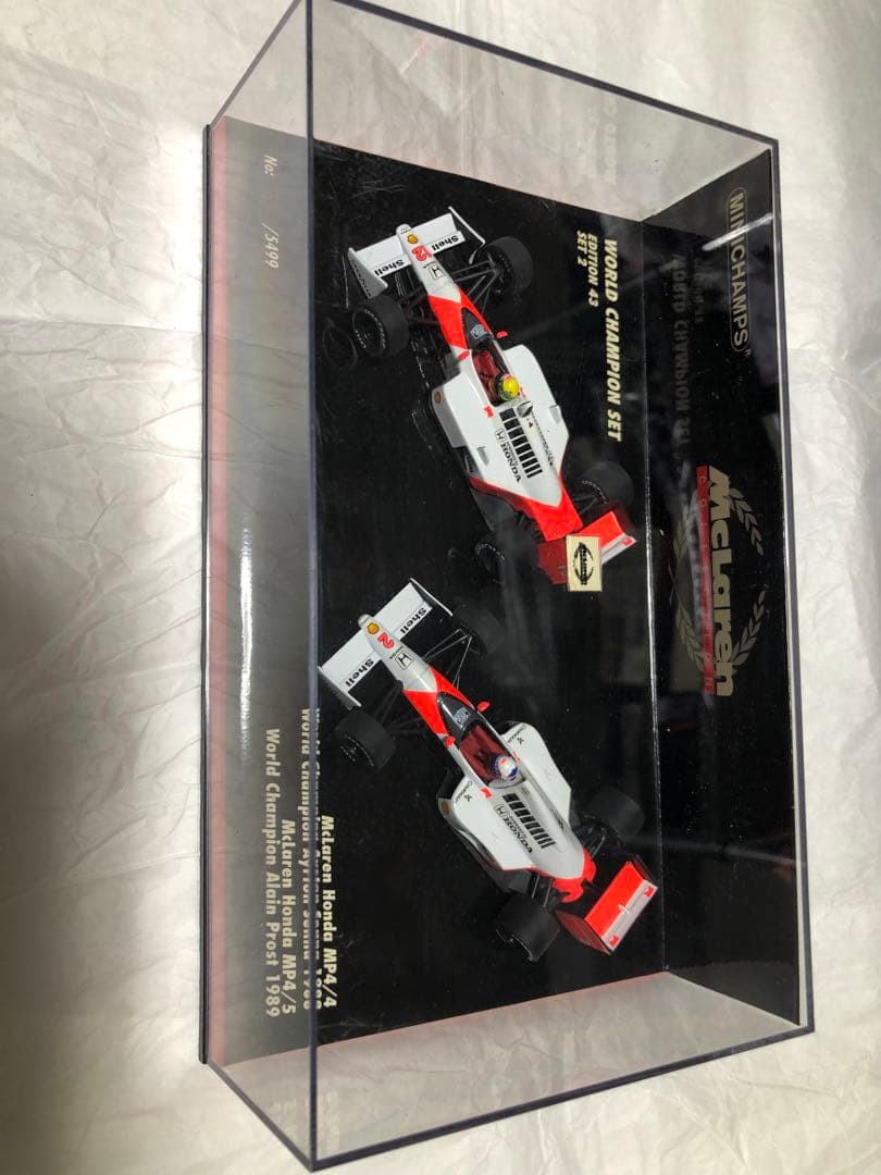 ミニチャンプス McLaren Honda MP4/4 MP4/5 セット