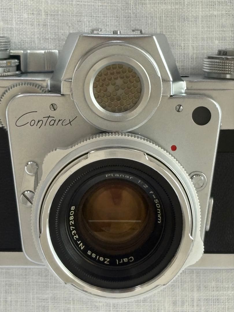 Contarex ブルズアイ+ Planar 50mm F2 ★希少美品