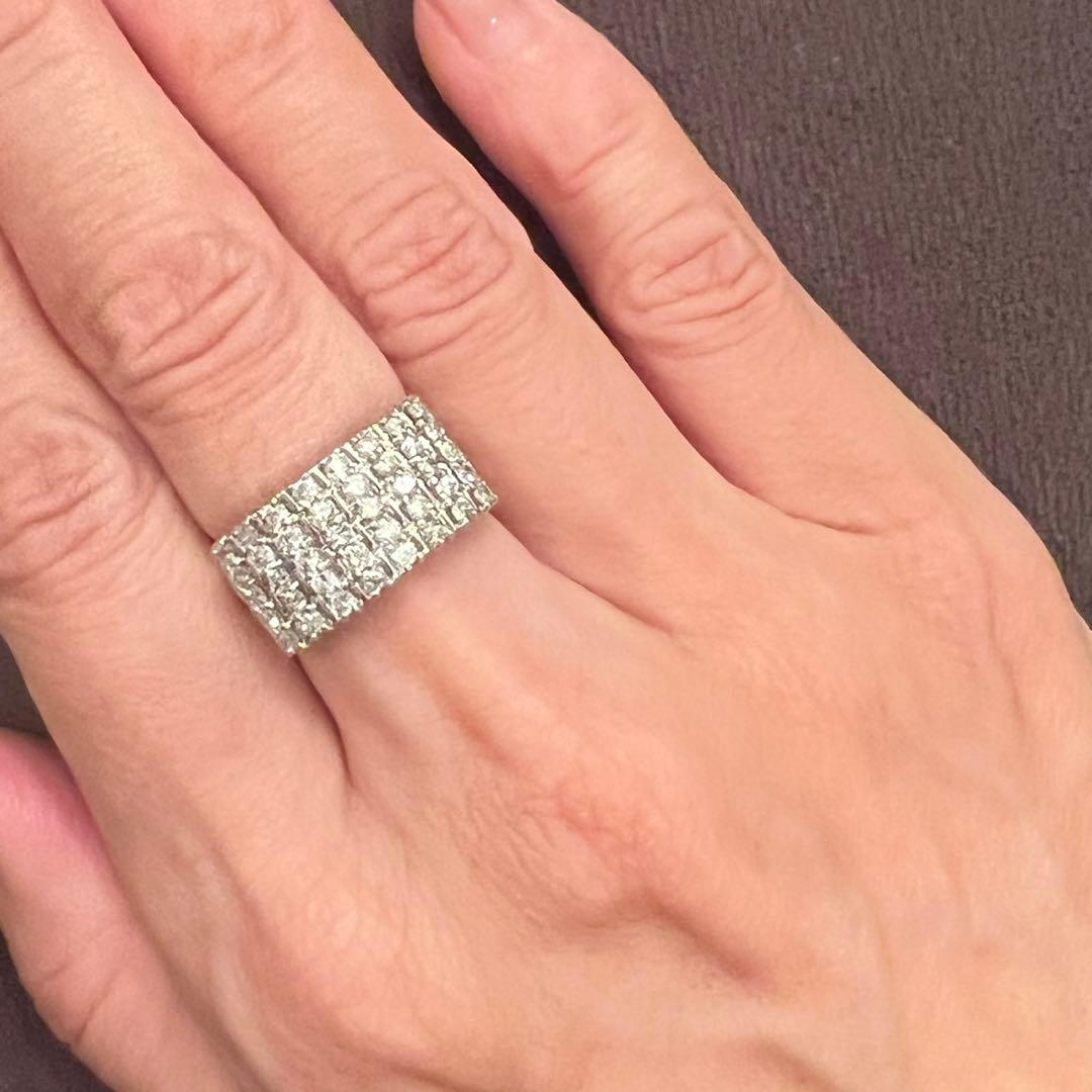 ⭕️最終価格⭕️pt900 ダイヤモンドリング 9.5号