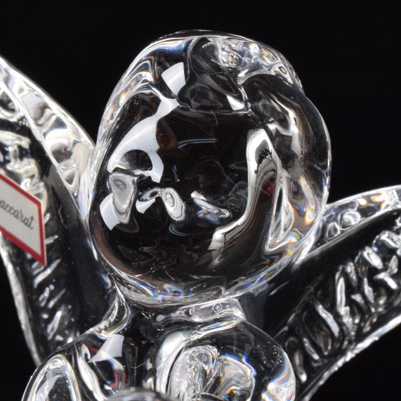 Baccarat　バカラ　クリスタルガラス　天使　置物　箱付　V　7135