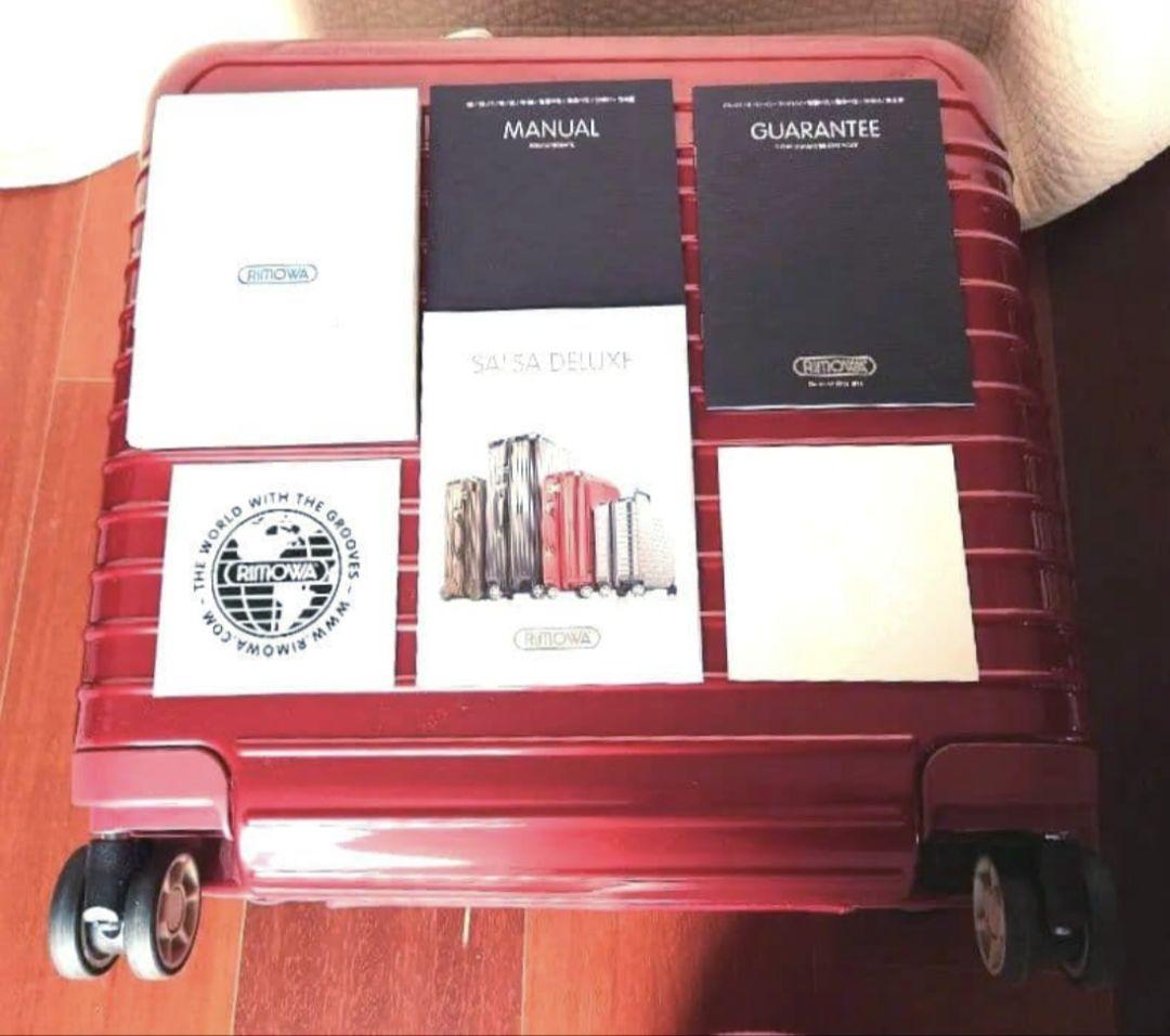 【新品】RIMOWA サルサデラックス ビジネストローリー ４輪 29L