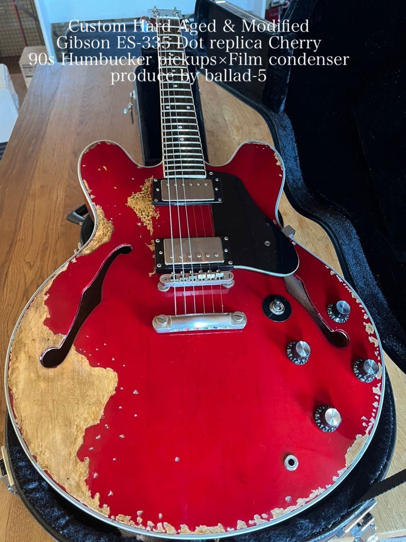 Kさま専用ページ/ハードエイジド⭐︎Gibson ES335レプリカ チェリー