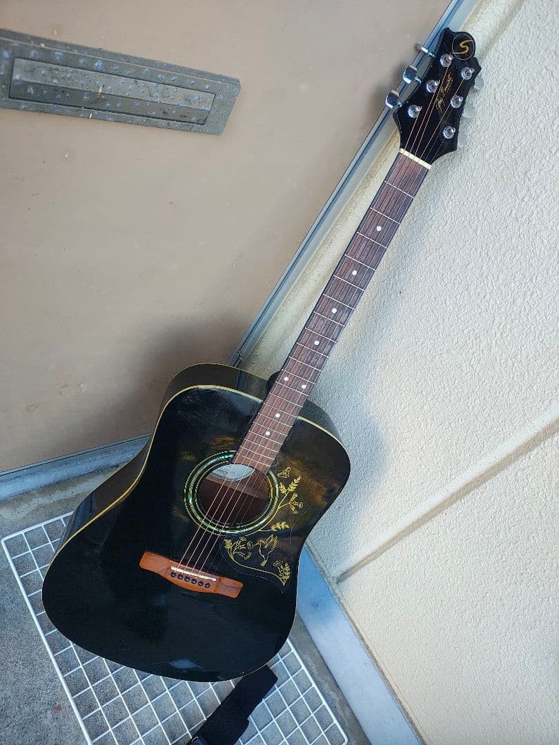 美品 Greg Bennett D-2/BK ハミングバードモデル エレアコ