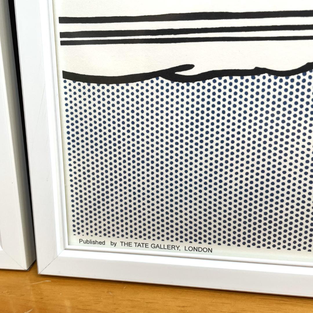 ロイ リキテンスタイン「WHAAM！」ワーム！リトグラフ ポスター ２枚組