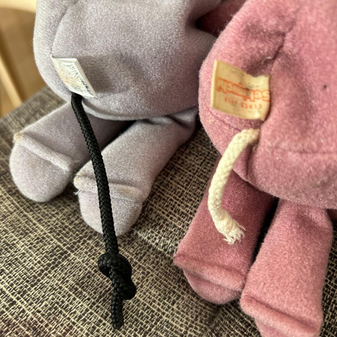 超希少★昭和レトロ　sekiguchi プチフルール ぬいぐるみ　動物　５体