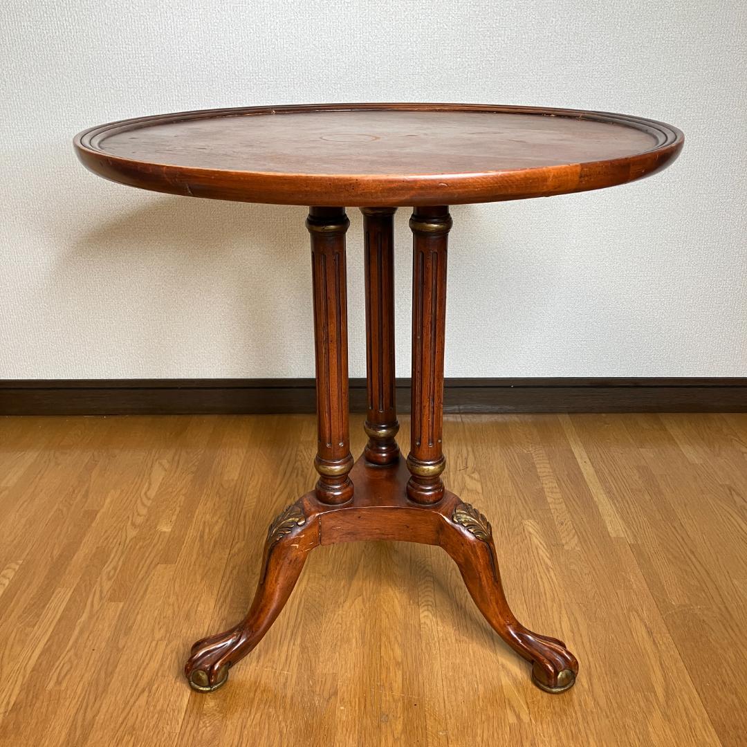 【アンティーク】ヴィンテージ レトロ コーヒーテーブル サイドテーブル 英国風