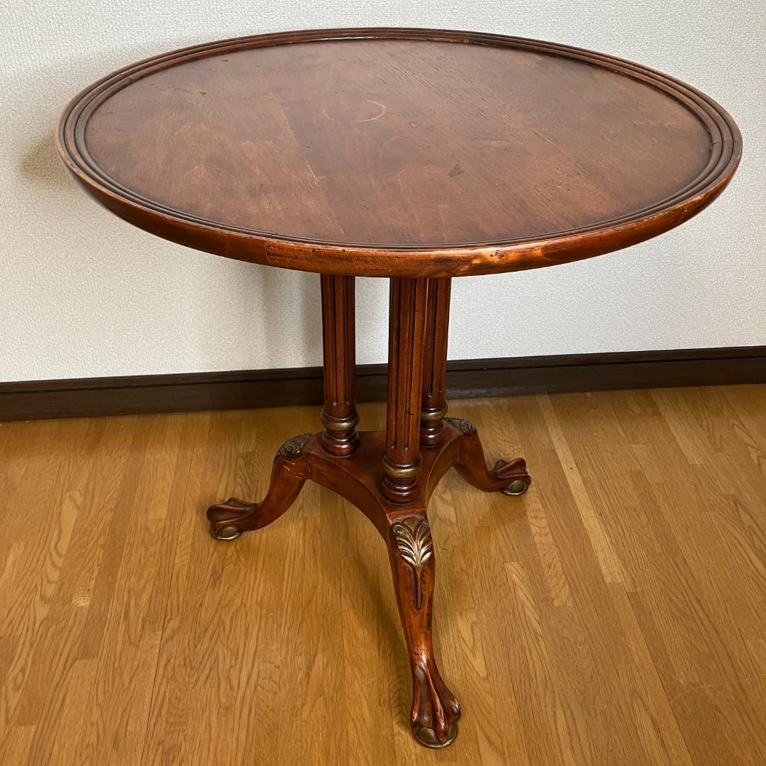 【アンティーク】ヴィンテージ レトロ コーヒーテーブル サイドテーブル 英国風