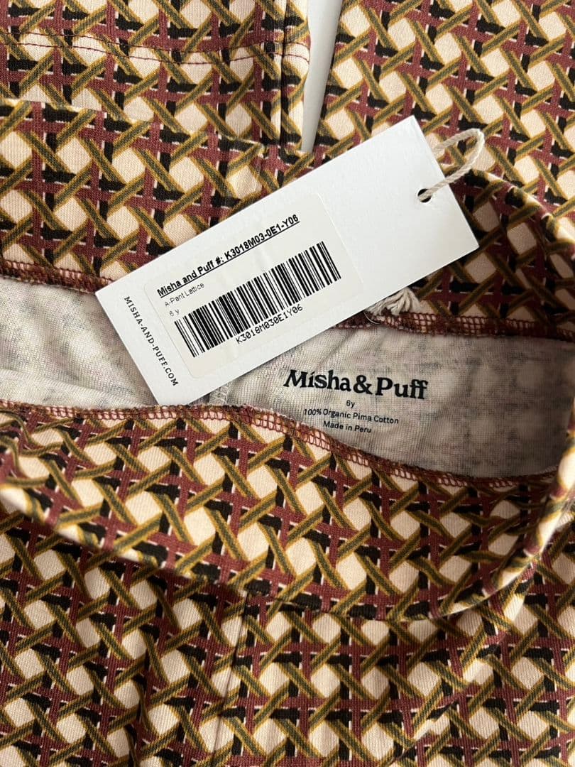 ボトムス・スパッツ Misha & Puff lattice apant 6y