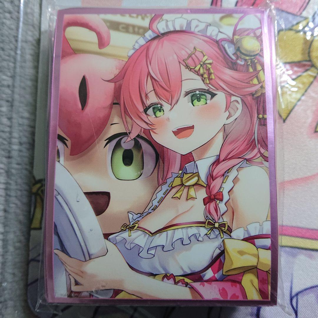 β2 ホロライブ みこだにぇ〜&メイド服 さくらみこ スリーブ&プレイマット