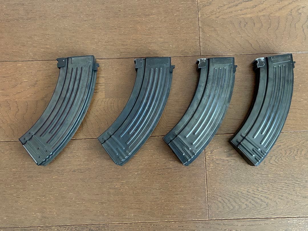 E&L AK-47/AKM 120連スチールマガジン×4
