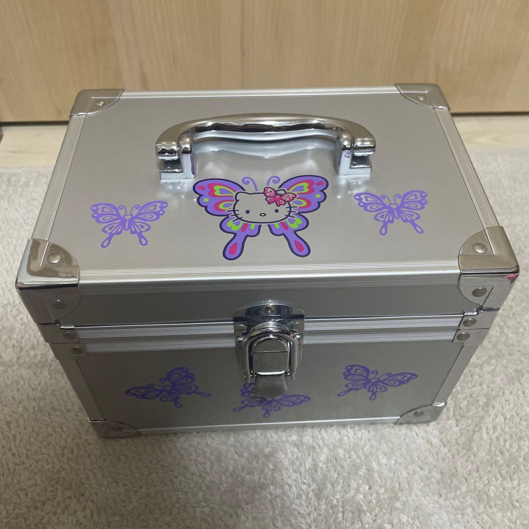 ハローキティ　コスメボックス　バニティボックス　バニティケース　手提げ　2001