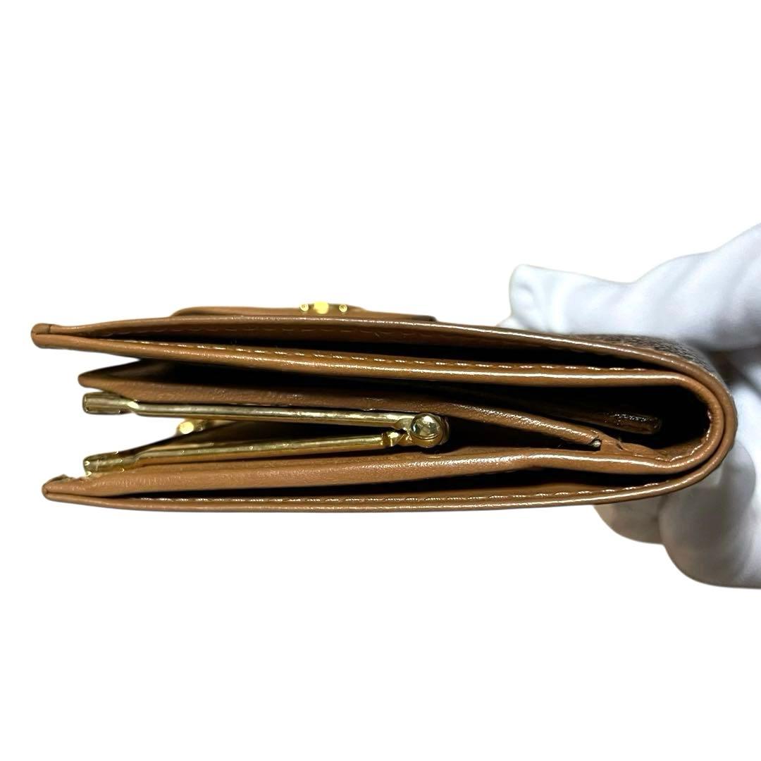 極美品✨未使用級セリーヌ マカダム トリオンフ 二つ折り財布 がま口 レディース