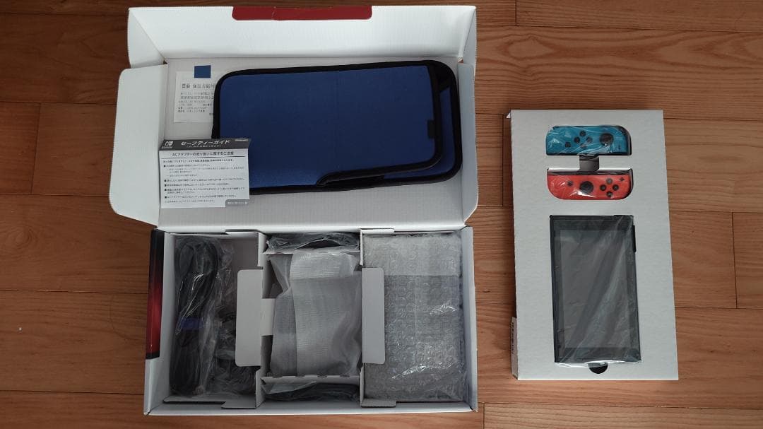 Nintendo Switch 本体 ネオンブルー/ネオンレッド【留意点あり】