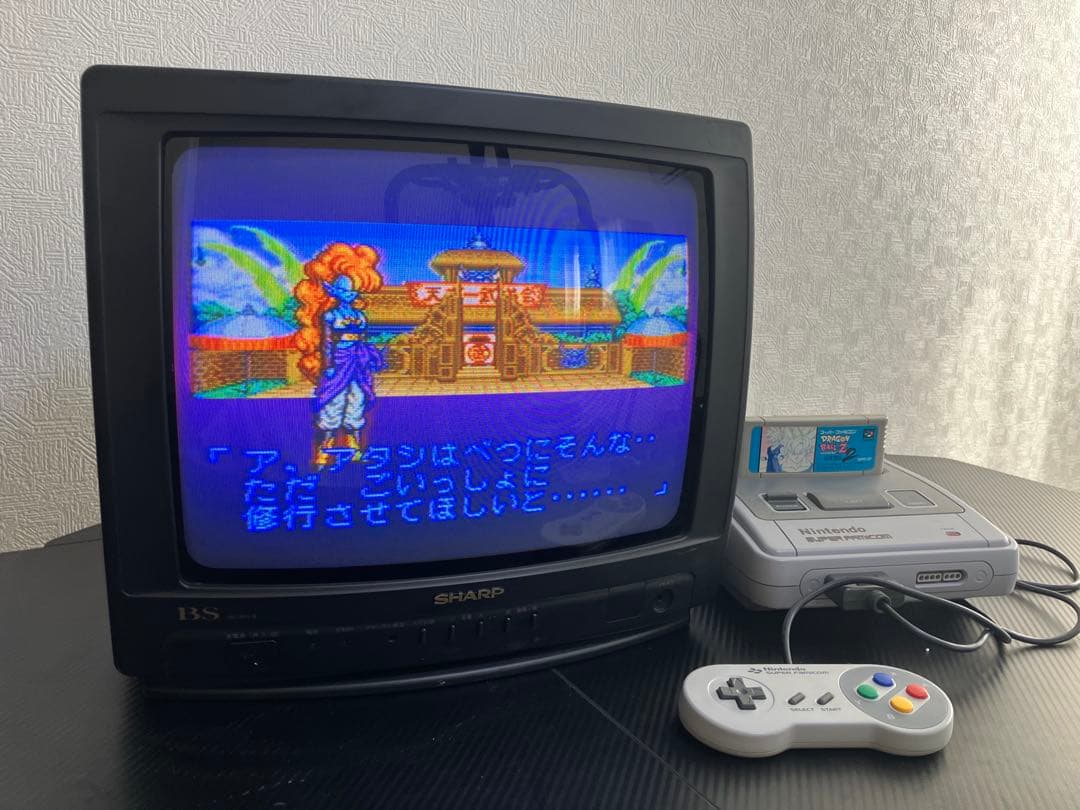 希少SHARP 14C-BS1-Bブラウン管テレビ　レトロ　アンティーク