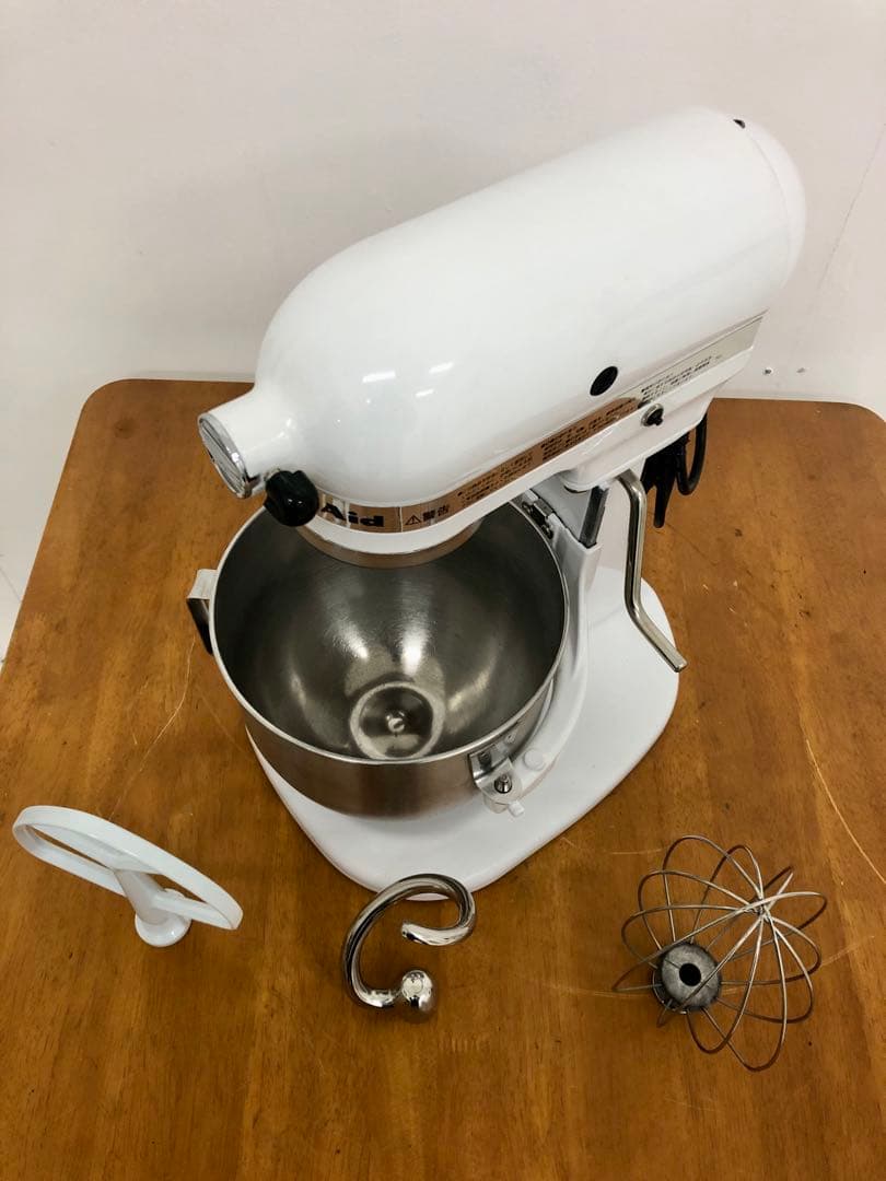 KitchenAid キッチンエイド 卓上ミキサー KSM5動作保証