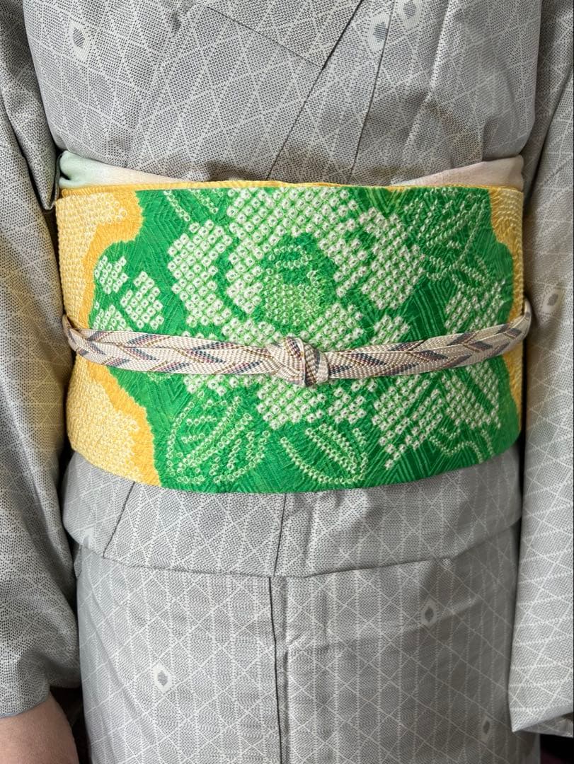 名古屋帯　絞り