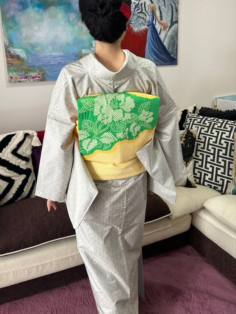 名古屋帯　絞り