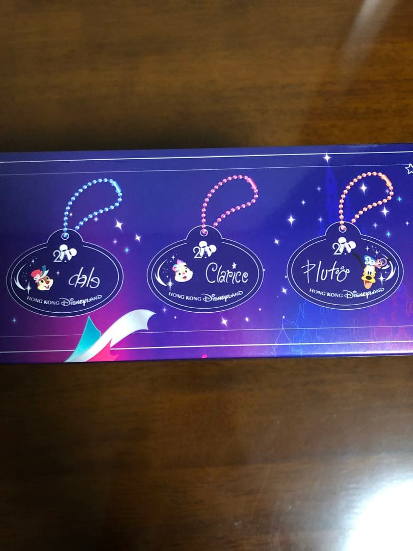 【未開封】香港ディズニー20周年記念 バッグチャーム 11個セット ネームタグ