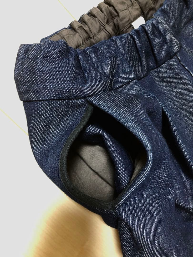 NO CONTROL AIR 超強撚コットン×ポリエステル750dデニムパンツ