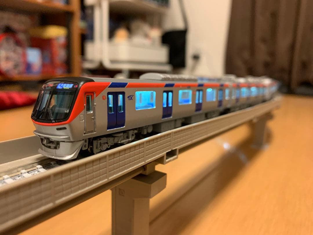 nゲージ　つくばエクスプレス3000系車内灯あり